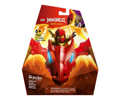 Klocki LEGO® LEGO Ninjago 71801 Atak powstającego smoka Kaia
